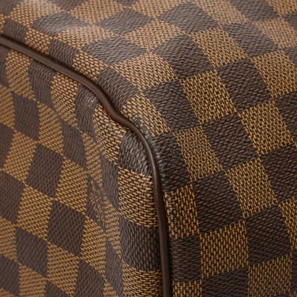 LOUIS VUITTON Authentic Brown Damier Canvas Boston Bag - Picture 7 of 11